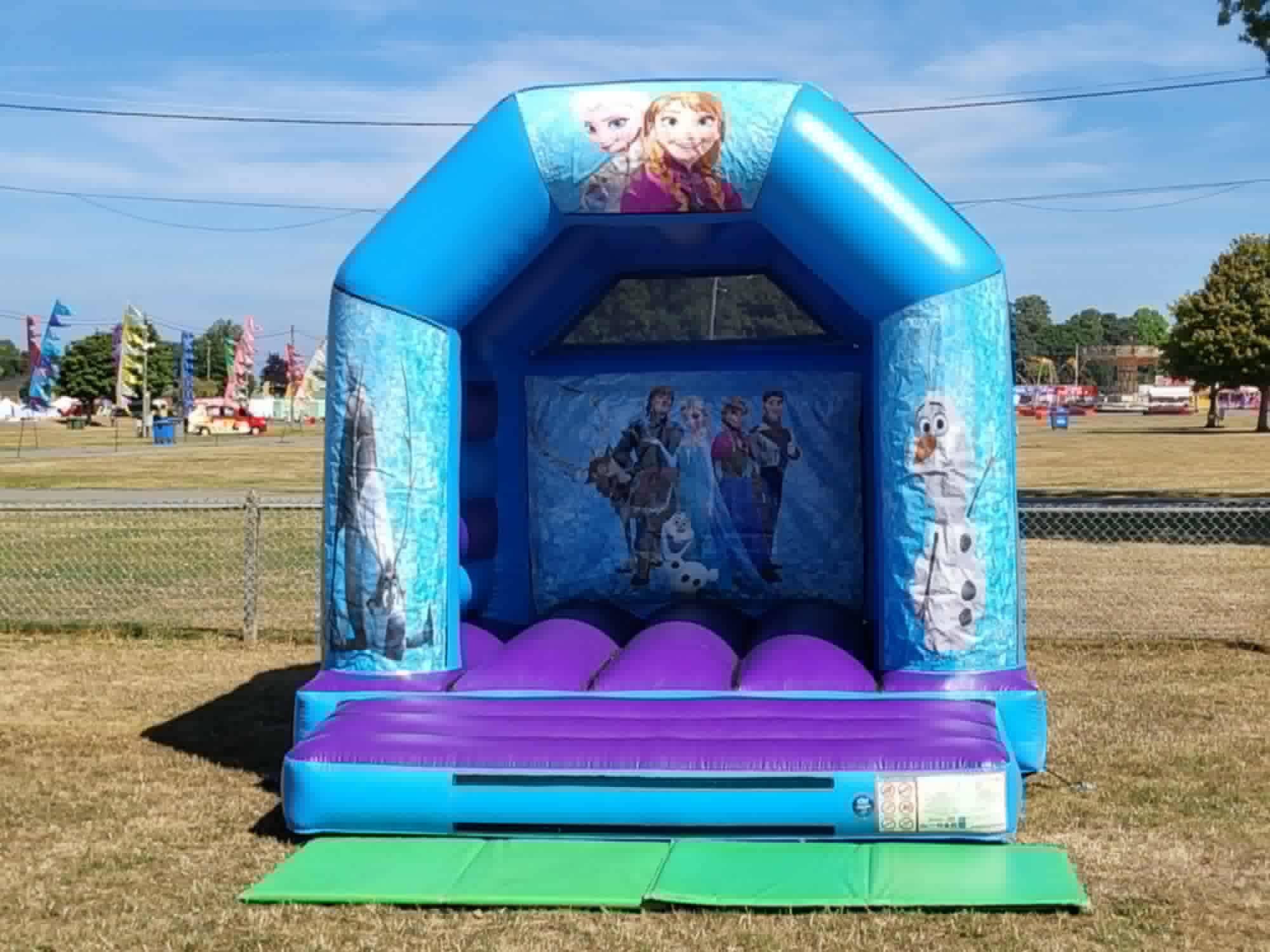 Can I Hire a Bouncy Castle on Grass or Hard Ground?